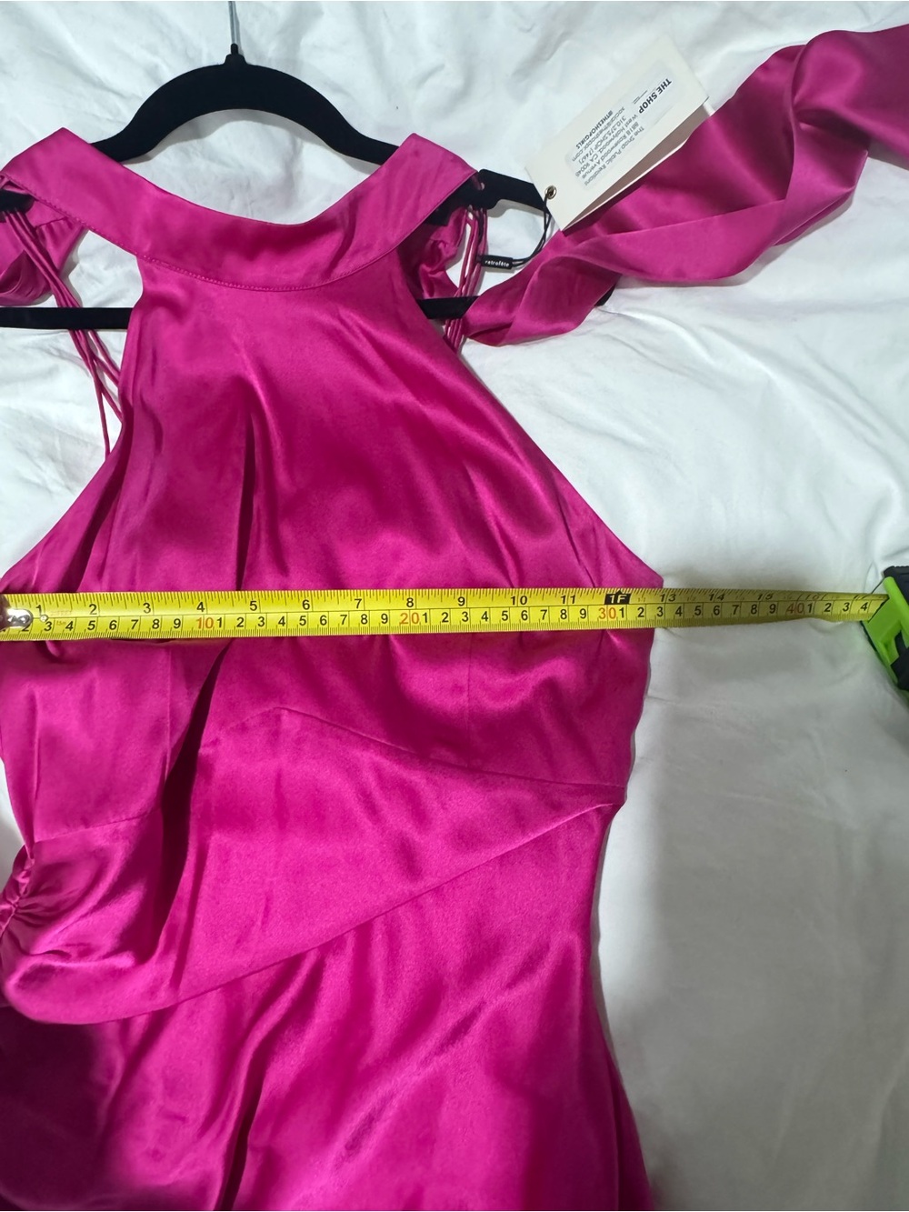 Retrofete Pink Sophie Halter Dress - Picture 7 of 7